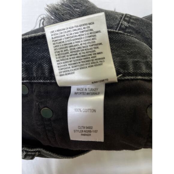 Agolde Parker denim Shorts size 29 - Picture 10 of 10